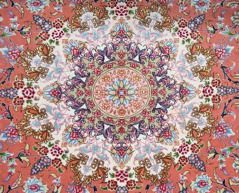 Persisk tæppe - Tabriz - Royal - 302 x 202 cm - orange