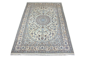Persisk tæppe - Nain - Premium - 300 x 200 cm - blå