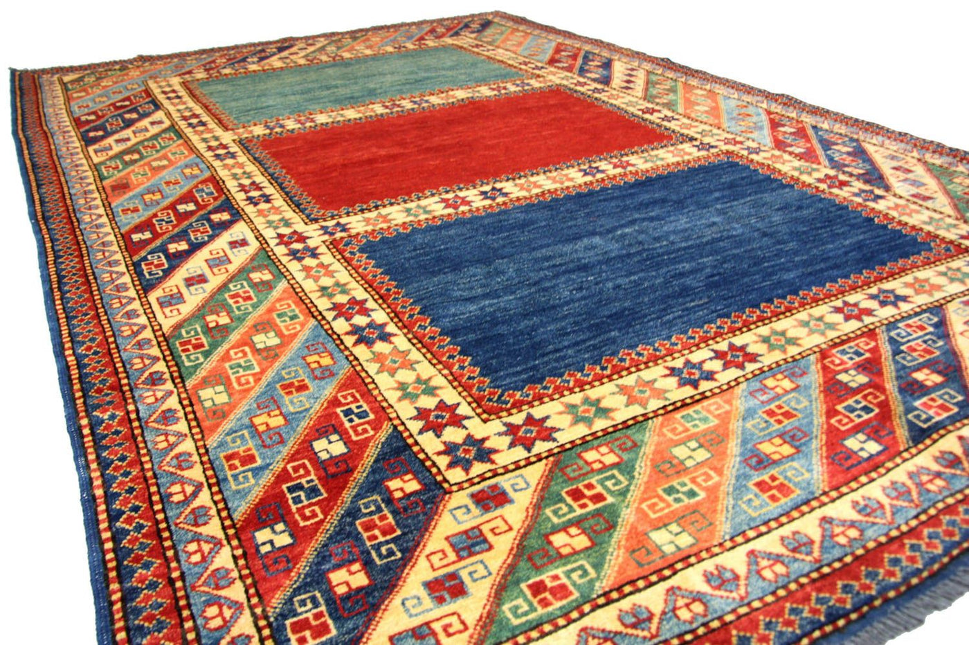 Kazak Tæppe 245x202cm - Orientalsk tæppe