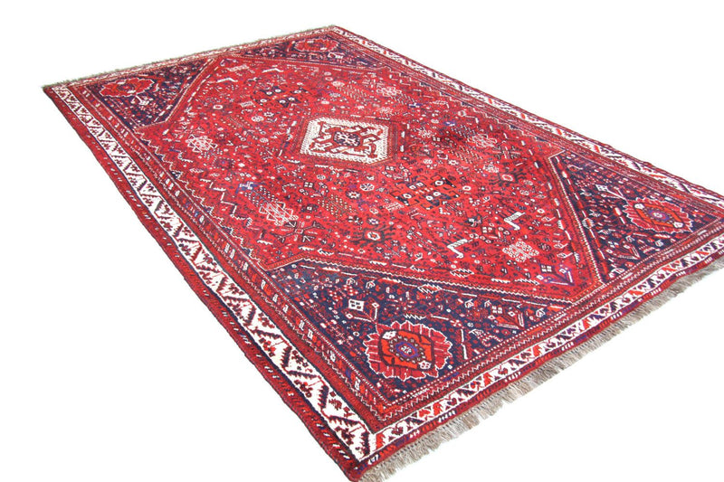 Persisk tæppe - Nomadisk - 274 x 175 cm - rød