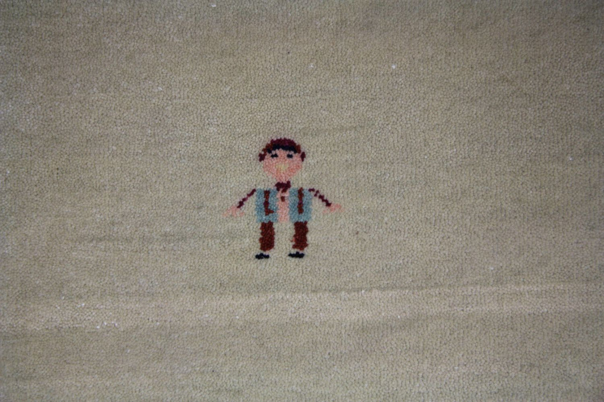 Gabbeh Tæppe - Loribaft Persisk - 260 x 190 cm - grøn