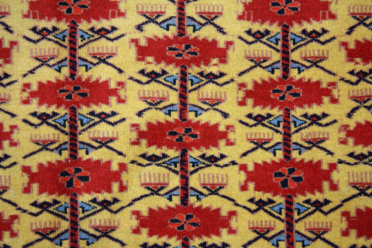 Afghansk tæppe - Bukhara - 298 x 200 cm - guld