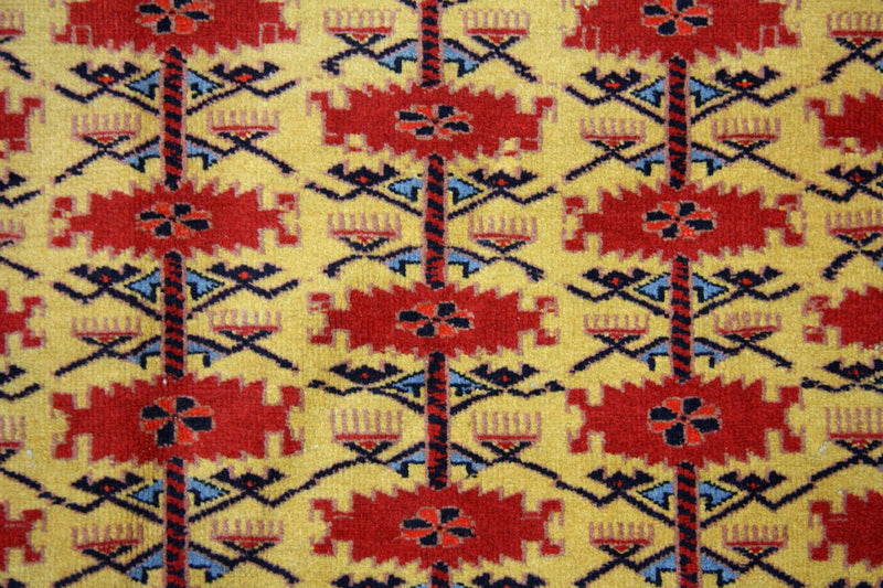 Afghansk tæppe - Bukhara - 298 x 200 cm - guld