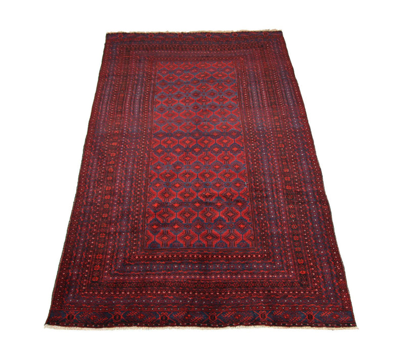 Baluch-tæppe - 286 x 158 cm - rød