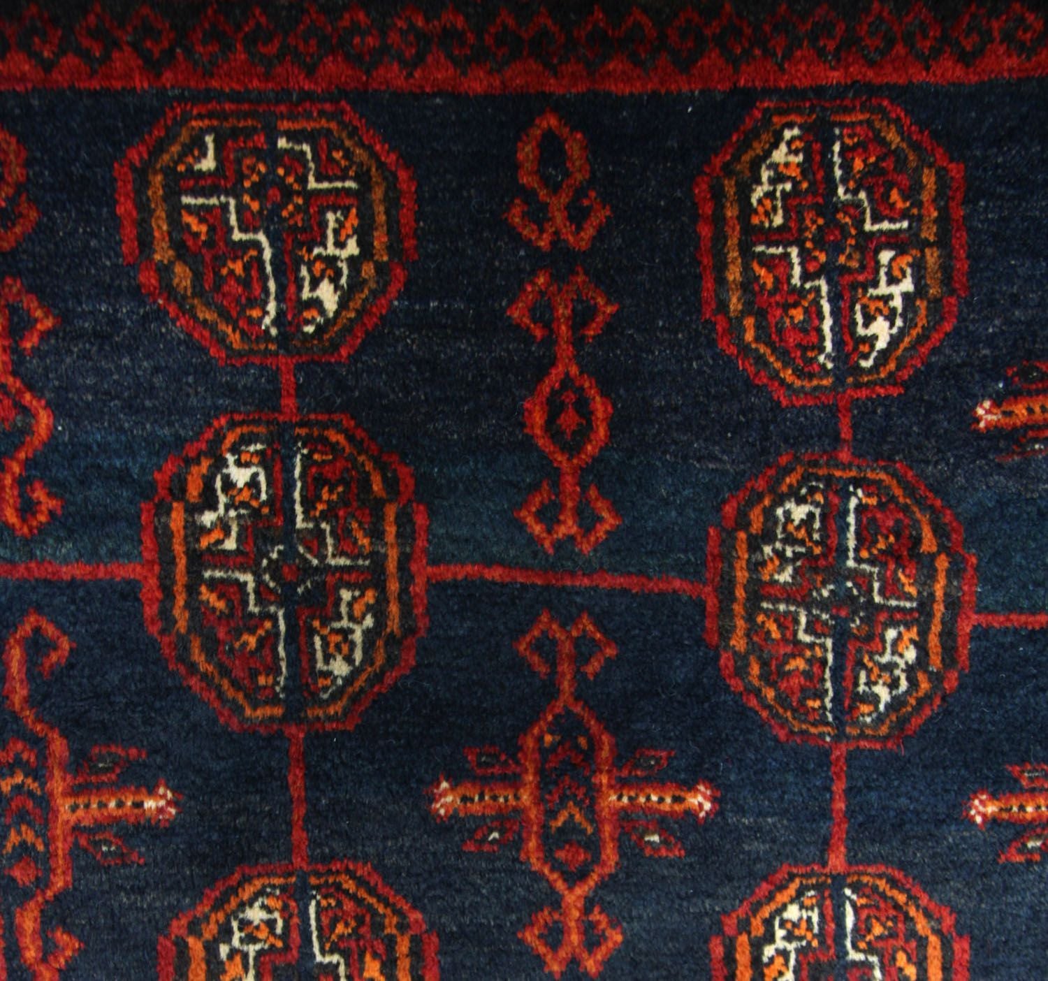 Baluch-tæppe - 286 x 193 cm - blå