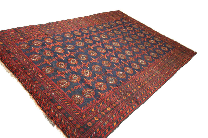 Baluch-tæppe - 286 x 193 cm - blå
