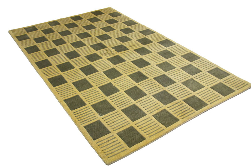 Nepal Tæppe - 245 x 155 cm - grøn