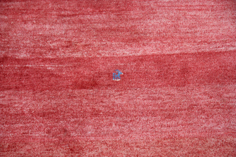 Gabbeh-tæppe - Persisk firkantet  - 111 x 111 cm - rød