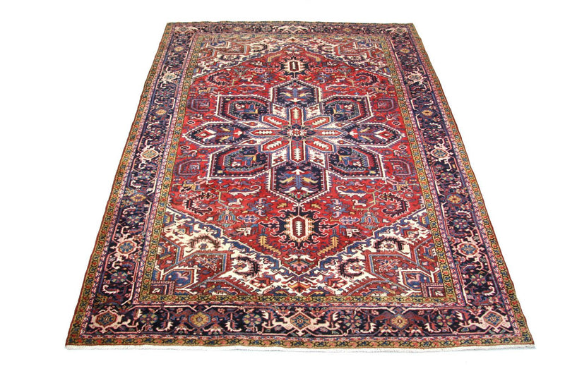 Persisk tæppe - Nomadisk - 330 x 254 cm - blå