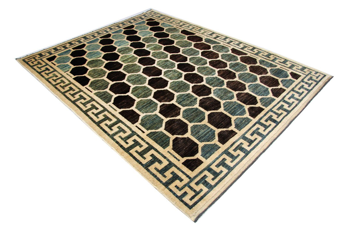 Ziegler Tæppe - Moderne - 261 x 207 cm - blå