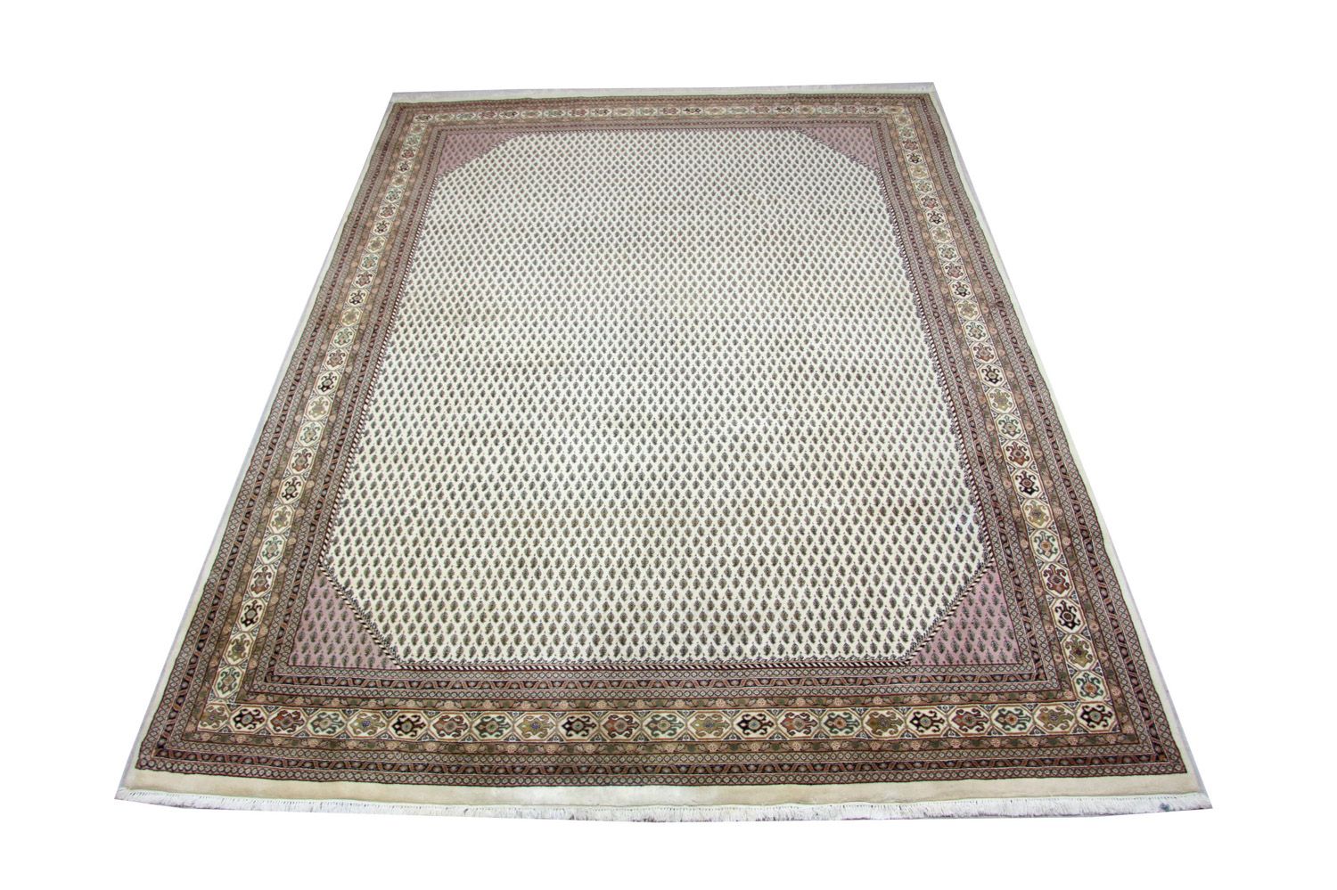Persisk tæppe - Mir - 359 x 250 cm - blå