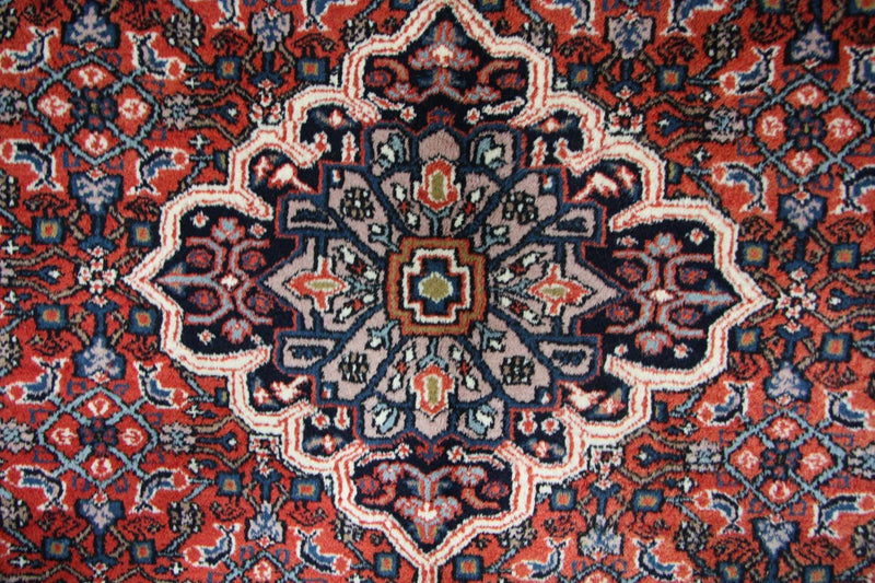 Persisk tæppe - Bijar - 313 x 250 cm - rød