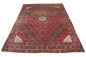 Persisk tæppe - Bijar - 400 x 302 cm - brun