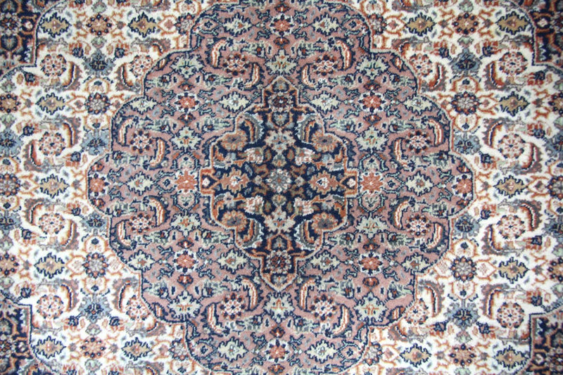 Persisk tæppe - Tabriz - 390 x 290 cm - blå