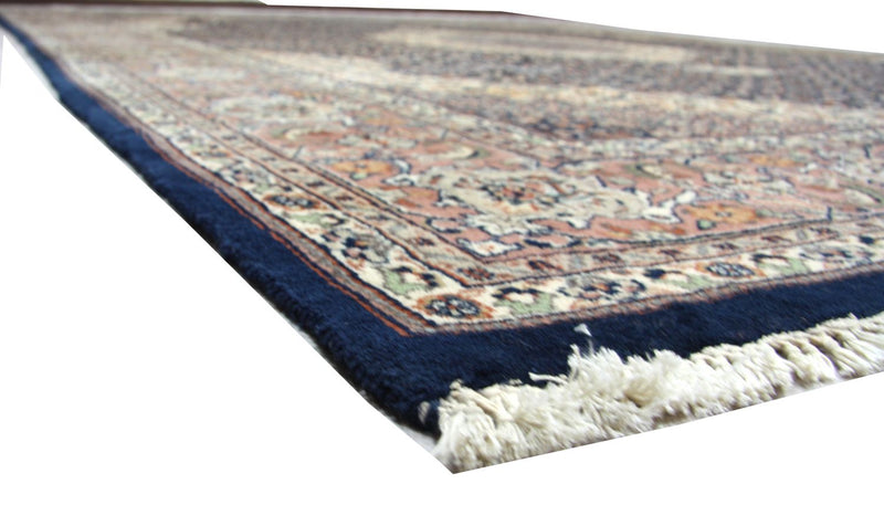 Persisk tæppe - Tabriz - 390 x 290 cm - blå