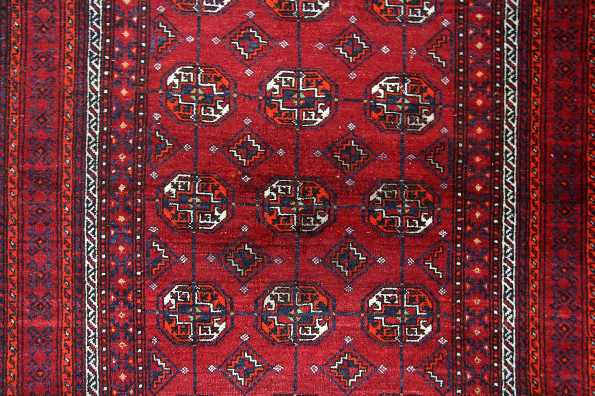 Baluch-tæppe - 208 x 123 cm - rød