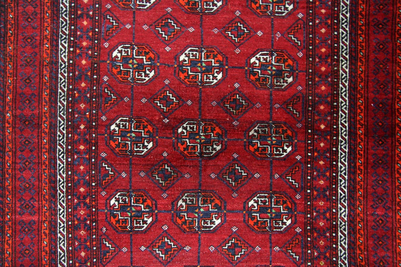 Baluch-tæppe - 208 x 123 cm - rød