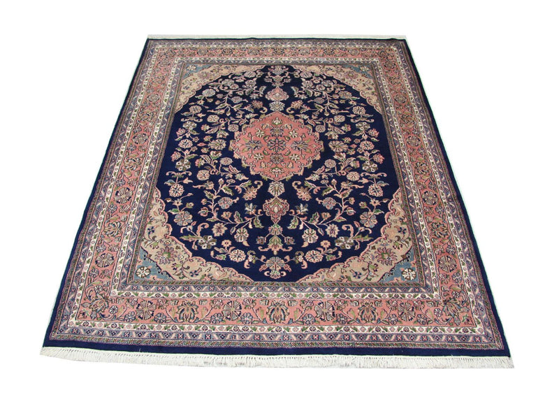 Persisk tæppe - Tabriz - 302 x 244 cm - blå