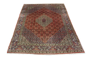 Persisk tæppe - Bijar - 335 x 245 cm - brun