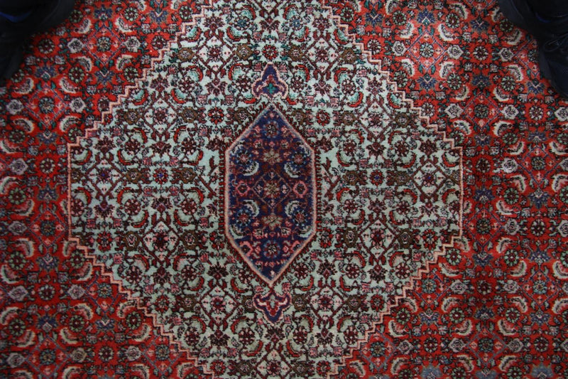 Persisk tæppe - Bijar - 335 x 245 cm - brun