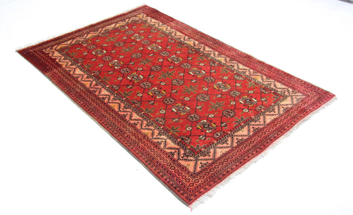 Afghansk tæppe 126x196cm - Orientalsk tæppe