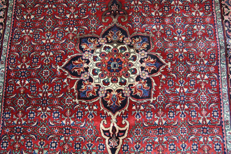 Løber Persisk tæppe - Bijar - 350 x 170 cm - rød