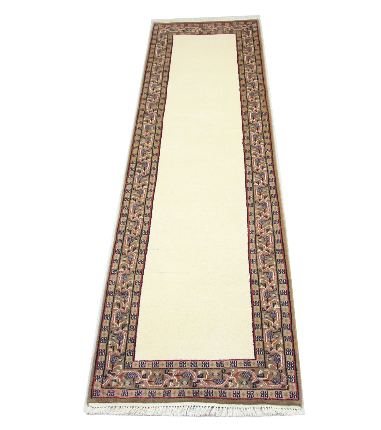 Løber Persisk tæppe - Mir - 295 x 85 cm - beige
