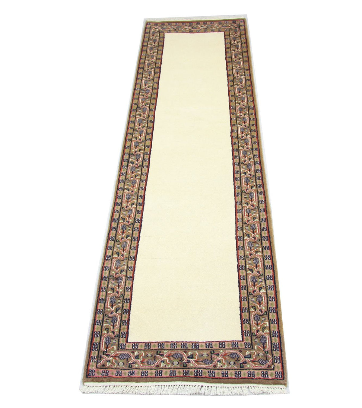 Løber Persisk tæppe - Mir - 295 x 85 cm - beige