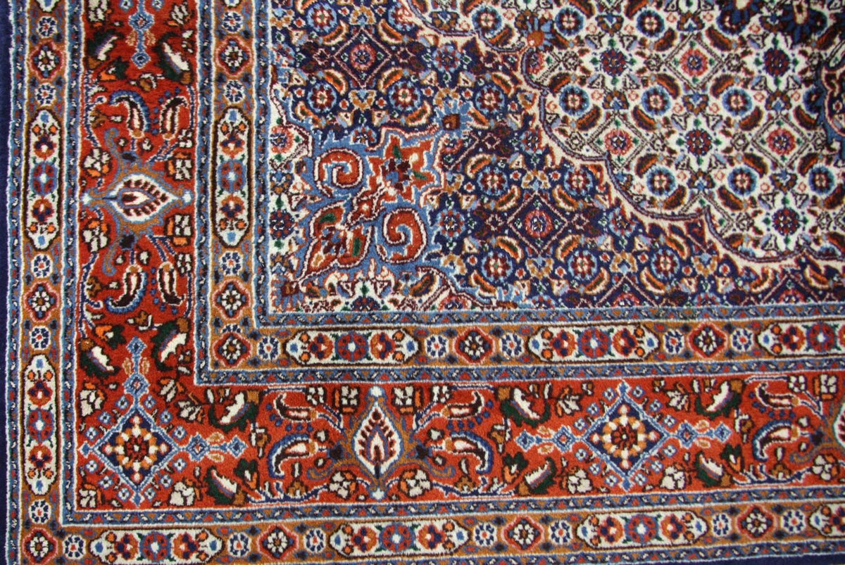 Persisk tæppe - Classic firkantet  - 207 x 204 cm - blå