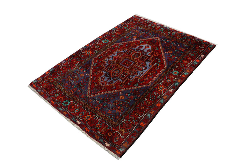 Persisk tæppe - Nomadisk - 158 x 101 cm - blå