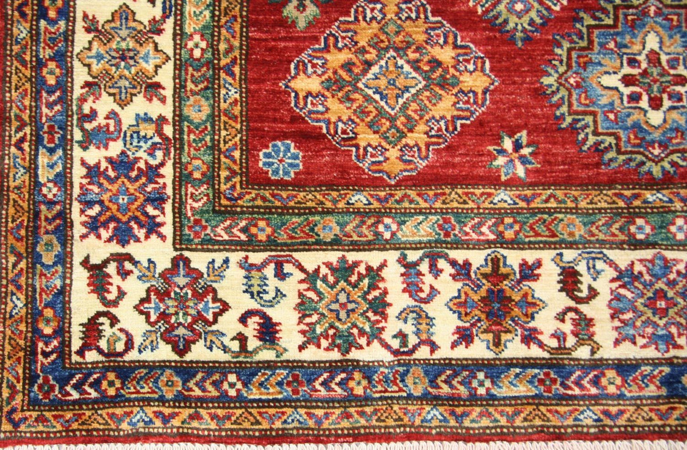 Kazak Tæppe 206x148cm - Orientalsk tæppe