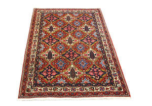 Persisk tæppe - Nomadisk - 155 x 104 cm - blå