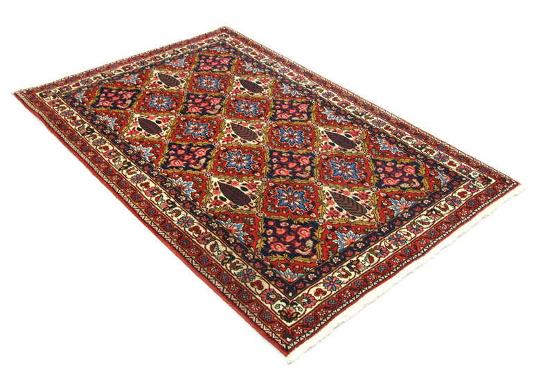 Persisk tæppe - Nomadisk - 155 x 104 cm - blå