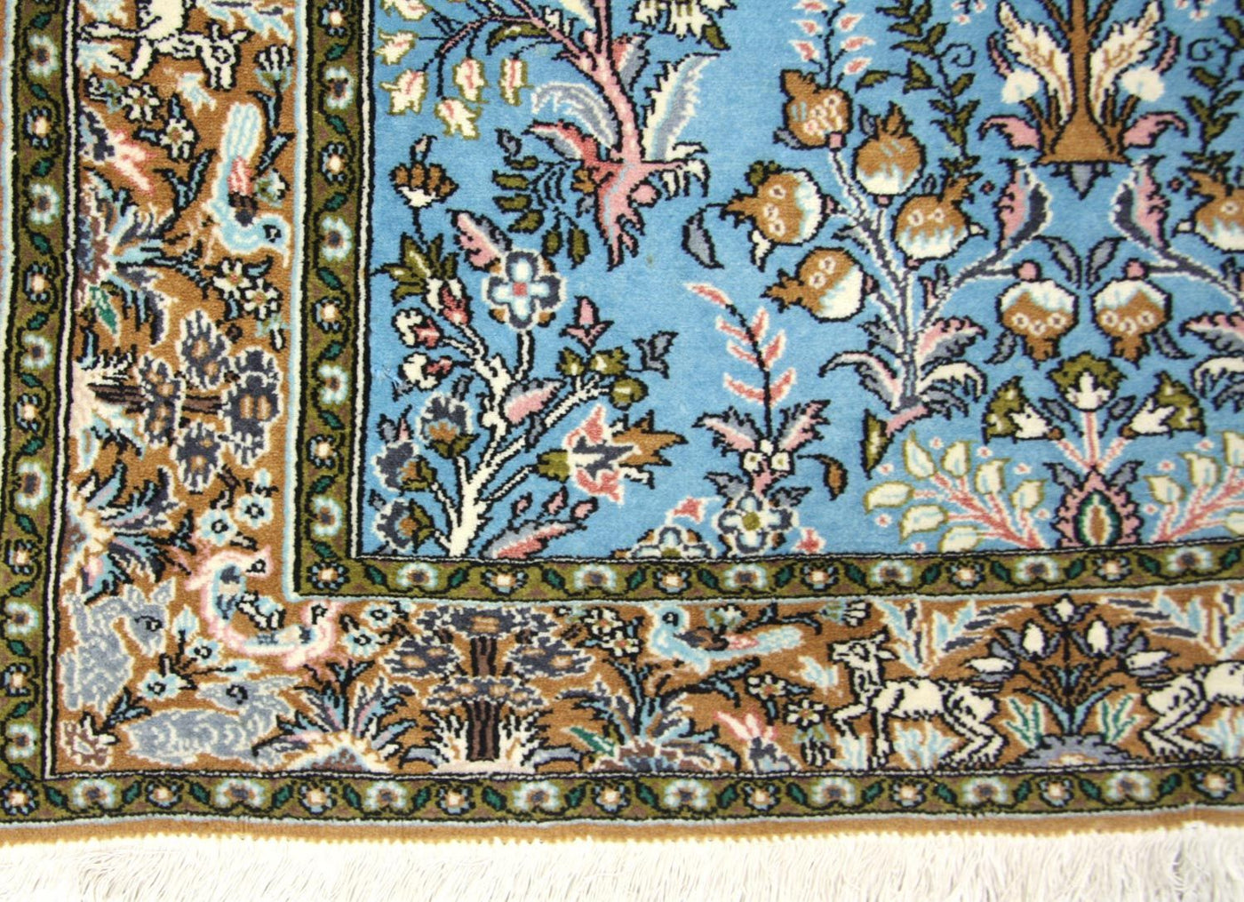 Qom Tæppe 159x108cm - Persisk tæppe