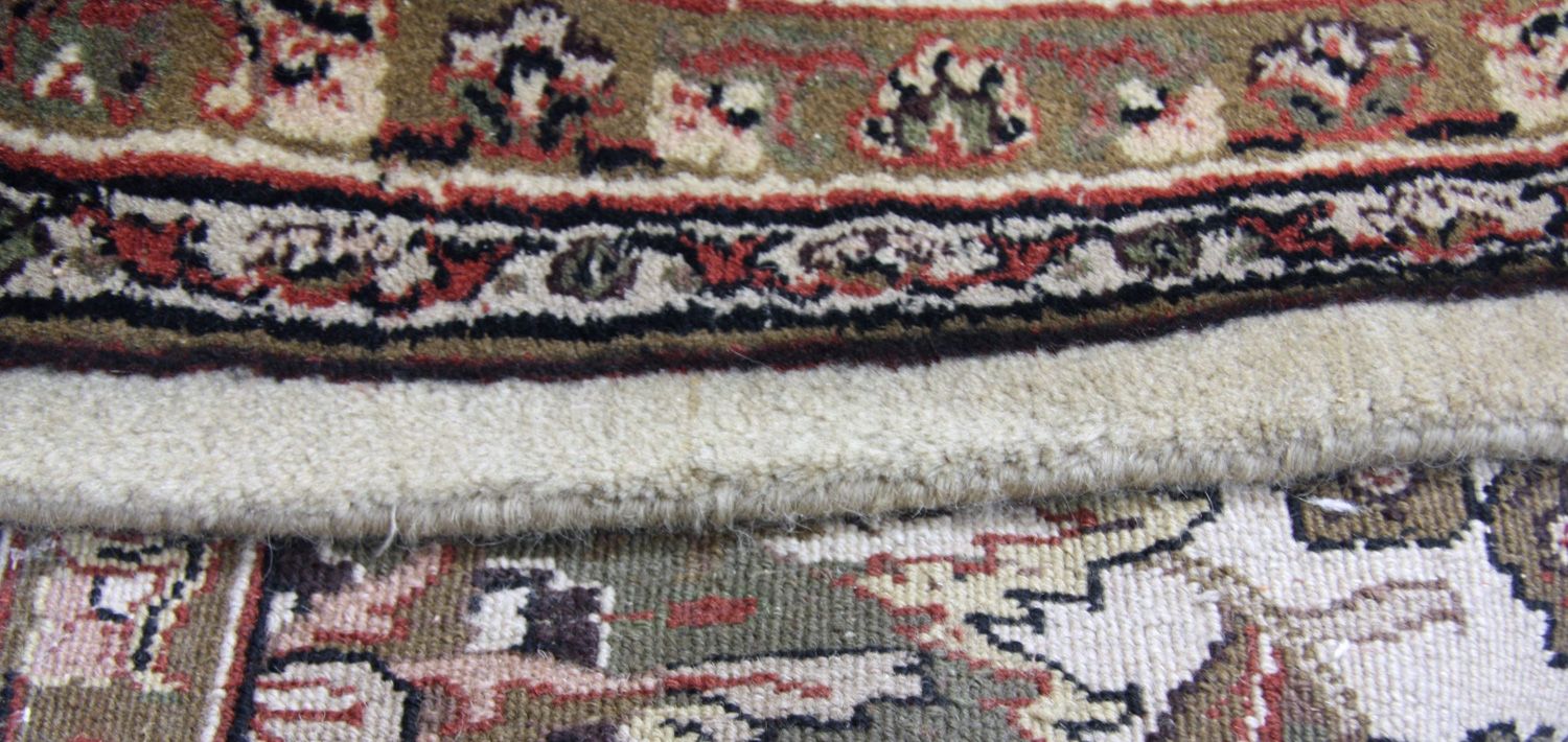 Persisk tæppe - Tabriz - 301 x 245 cm - beige