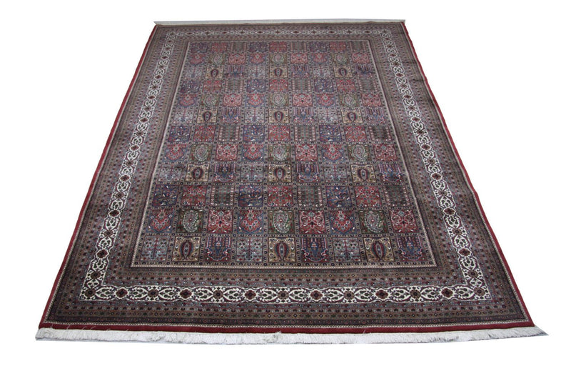 Persisk tæppe - Nomadisk - 351 x 256 cm - blå