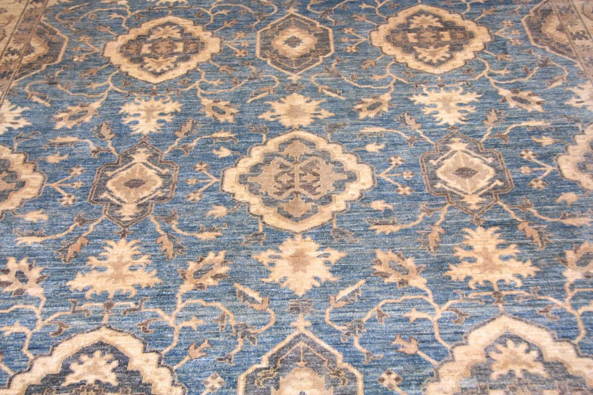 Ziegler Carpet - 375 x 269 cm - blå