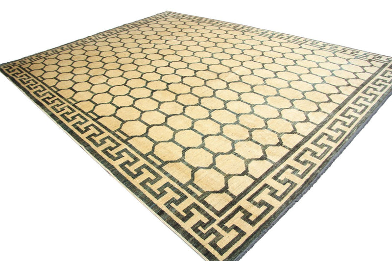 Ziegler Tæppe - Moderne - 364 x 279 cm - beige