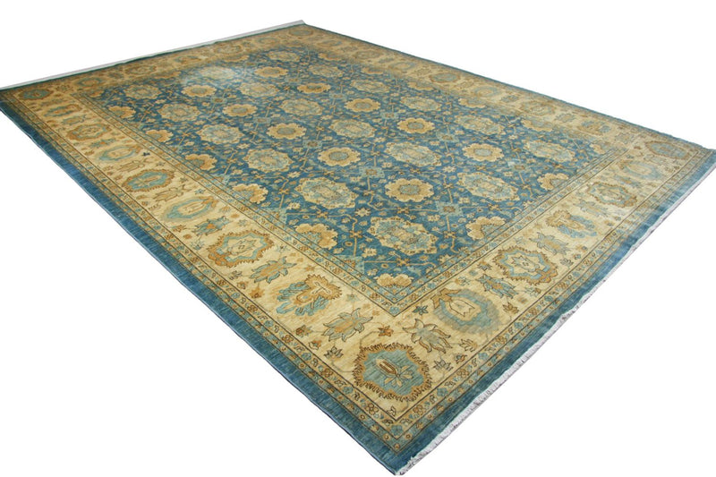 Ziegler Carpet - 366 x 266 cm - blå