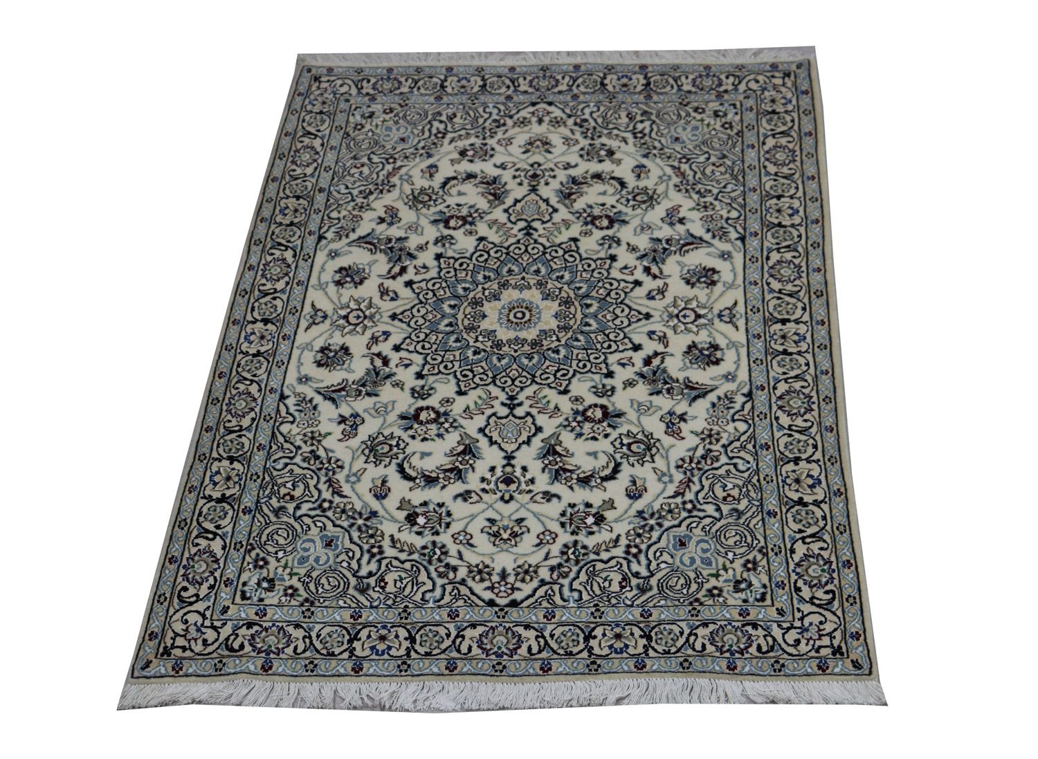 Persisk tæppe - Nain - Royal - 172 x 120 cm - blå