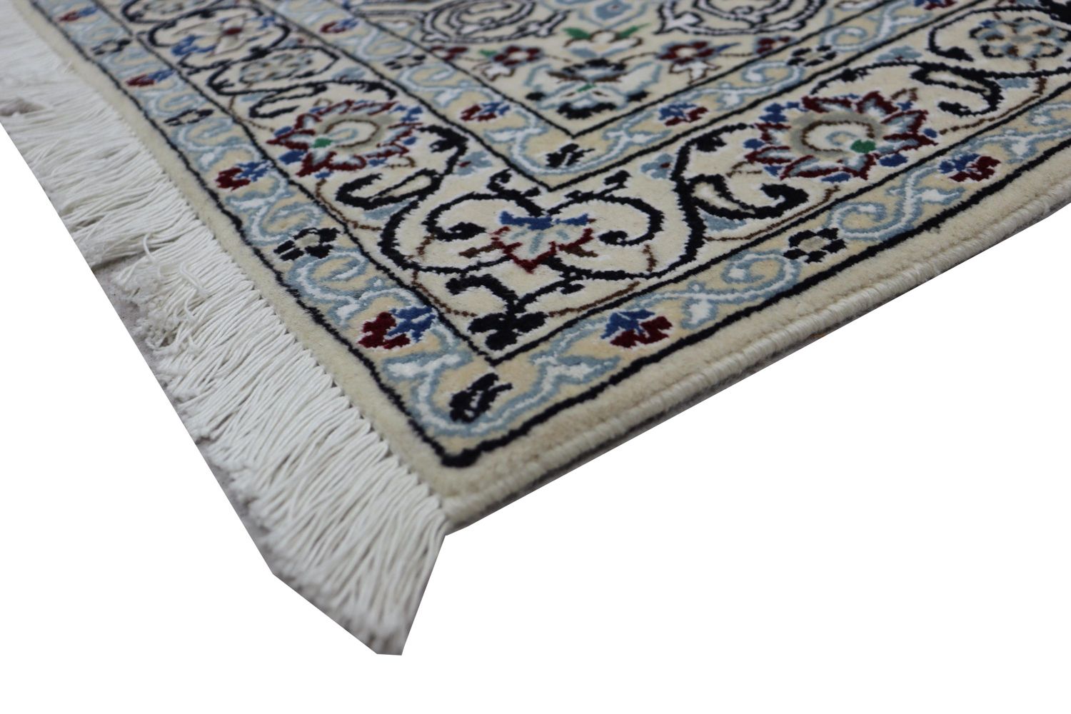 Persisk tæppe - Nain - Royal - 172 x 120 cm - blå