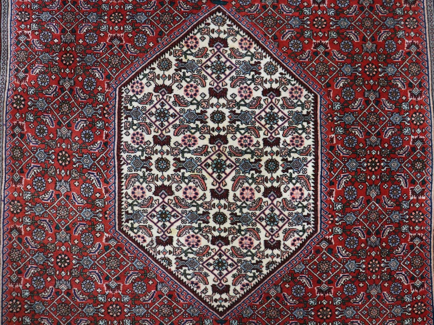 Persisk tæppe - Bijar - 173 x 114 cm - brun