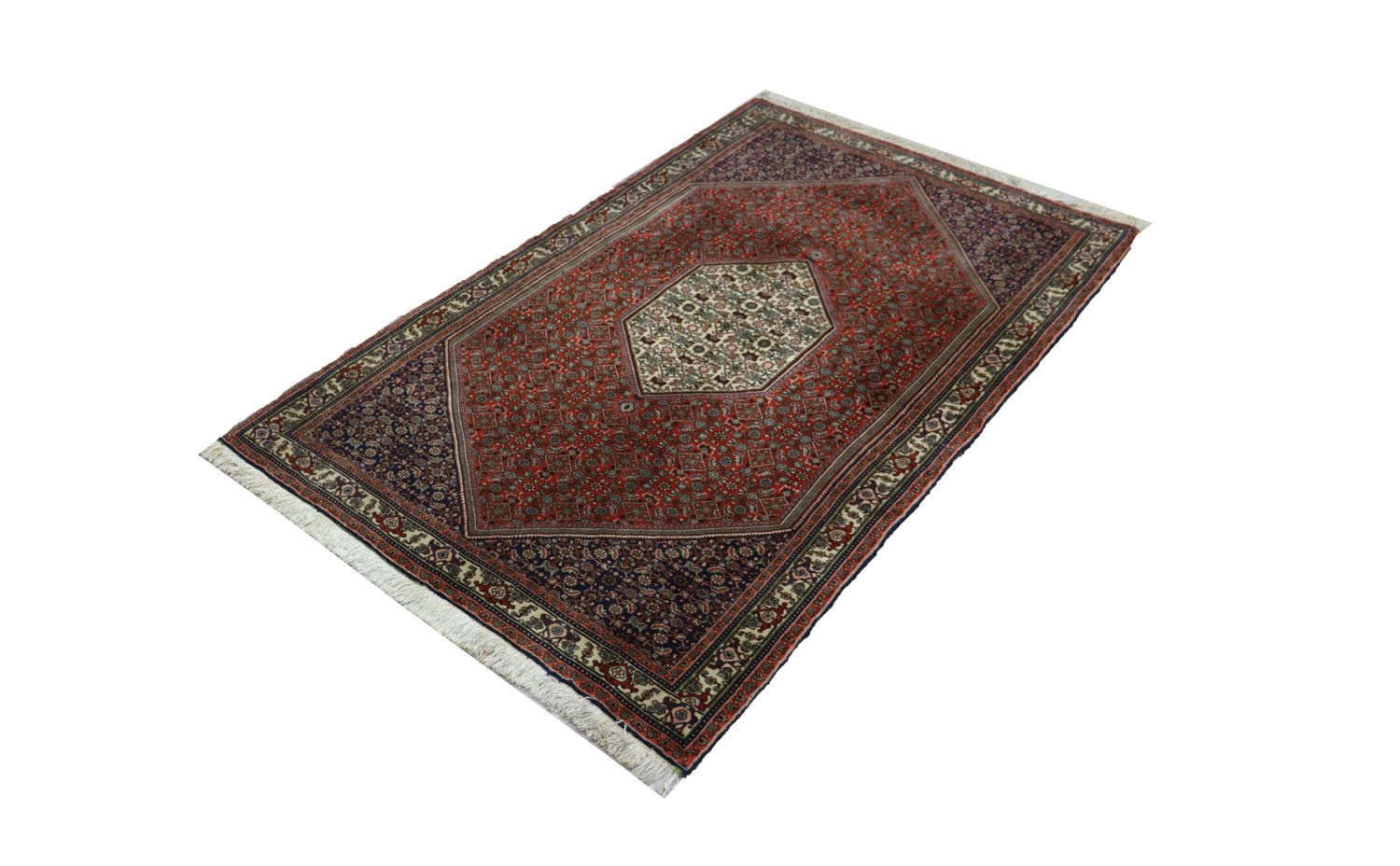 Persisk tæppe - Bijar - 173 x 114 cm - brun