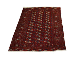 Afghansk tæppe - Bukhara - 180 x 123 cm - rød