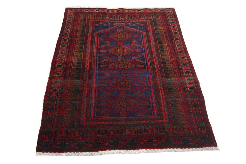 Baluch-tæppe - 151 x 107 cm - blå