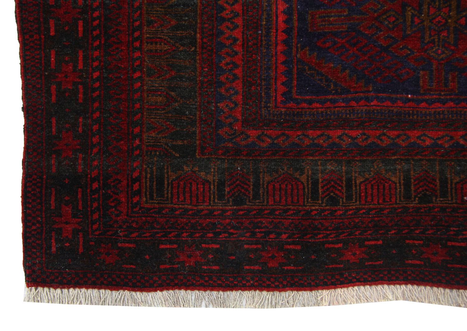Baluch-tæppe - 151 x 107 cm - blå