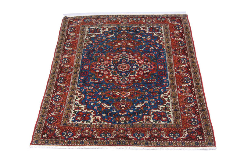 Persisk tæppe - Nomadisk - 203 x 143 cm - blå