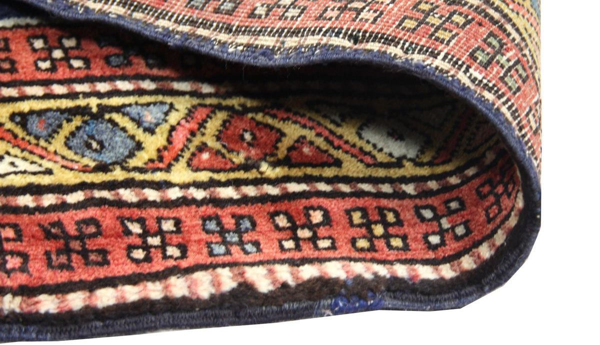 Løber Persisk tæppe - Nomadisk - 182 x 124 cm - blå