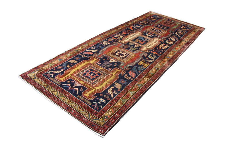 Løber Persisk tæppe - Nomadisk - 182 x 124 cm - blå