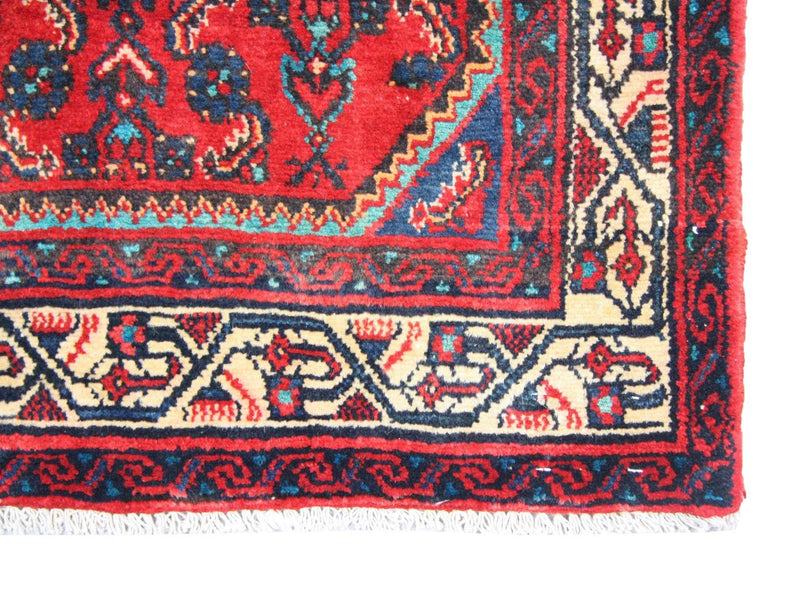 Løber Persisk tæppe - Nomadisk - 500 x 86 cm - rød